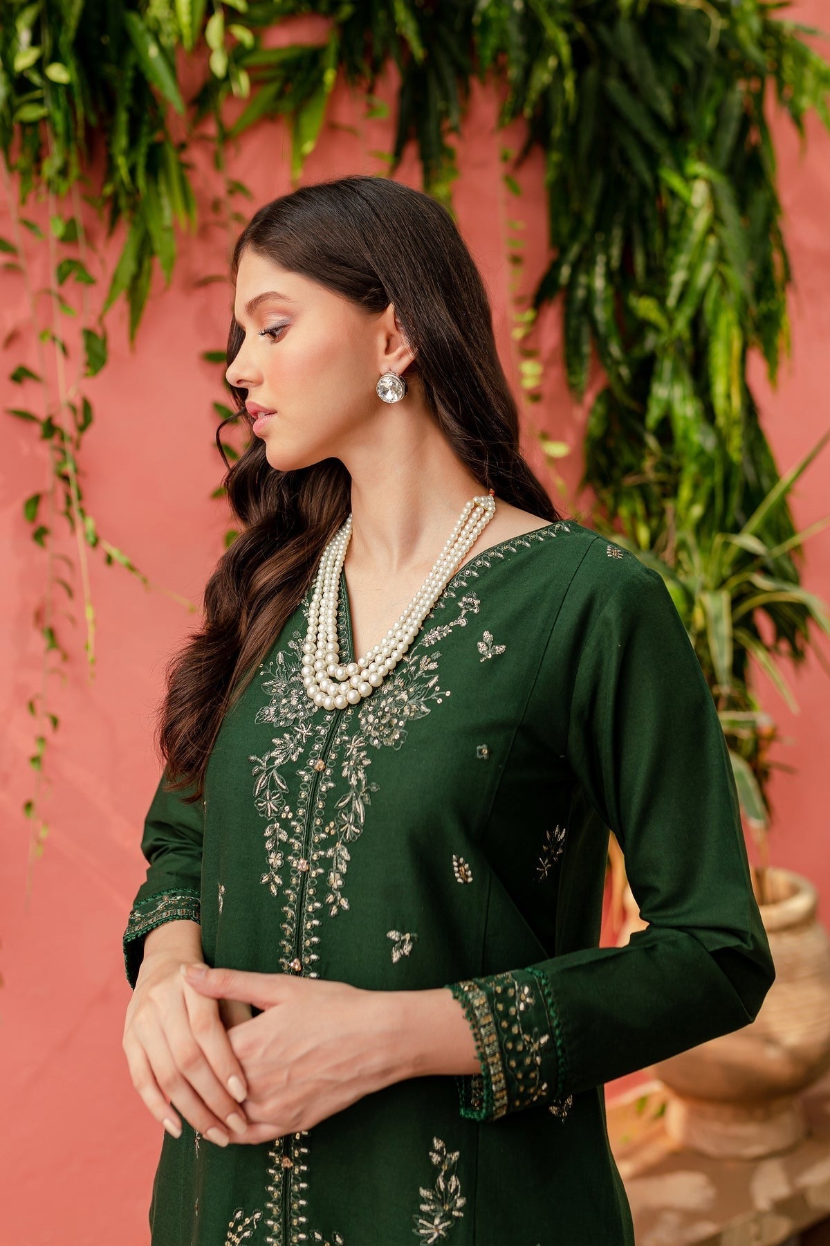 LIANA - 2PC EMBROIDERED SUIT