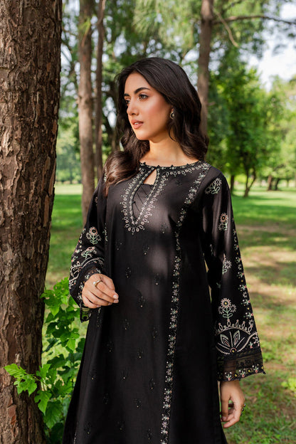 SMOKY 2PC - EMBROIDERED STITCHED