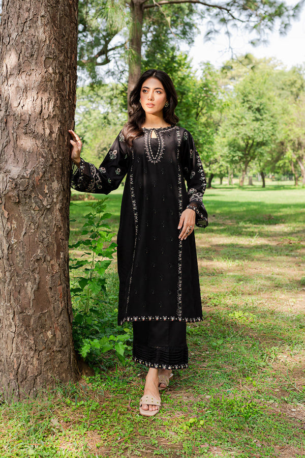 SMOKY 2PC - EMBROIDERED STITCHED