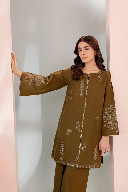 SEAWEED - 2PC EMBROIDERED SUIT