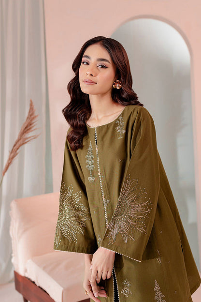 SEAWEED - 2PC EMBROIDERED SUIT