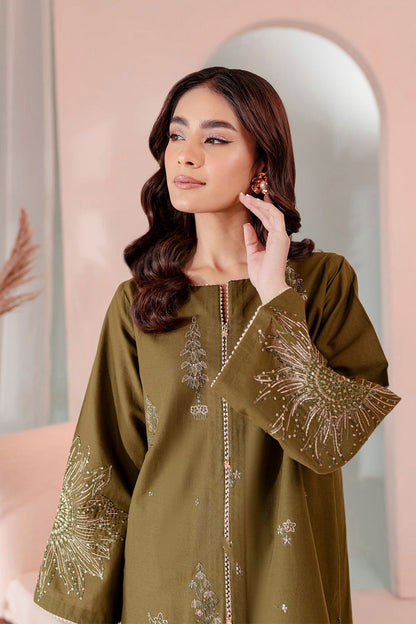 SEAWEED - 2PC EMBROIDERED SUIT