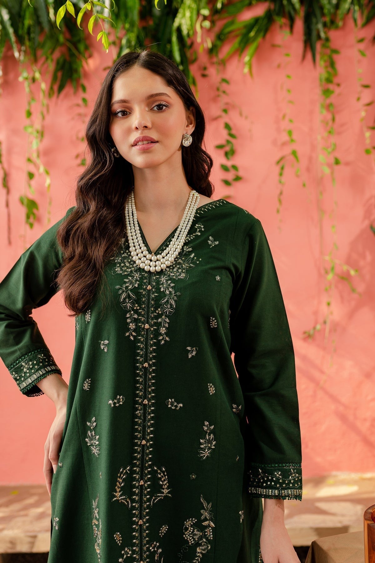 LIANA - 2PC EMBROIDERED SUIT