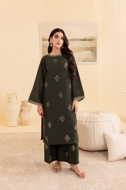 Bamboo 2Pc - Embroidered Lawn Dress